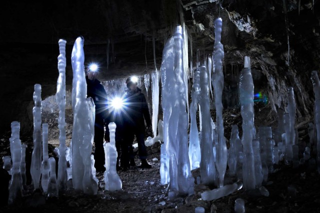 ľadová výzdoba stanišovskej jaskyne 1 intersportbenefit sk