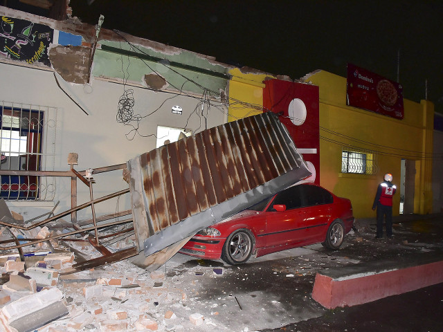 6.6 magnitude earthquake striking at the Mexico-Guatemala border