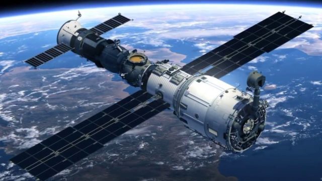 veľká časť padajúcej čínskej vesmírnej stanice zhorela 1