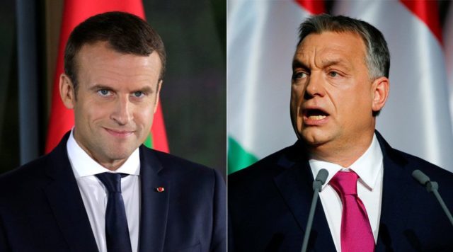 Orbán Macron