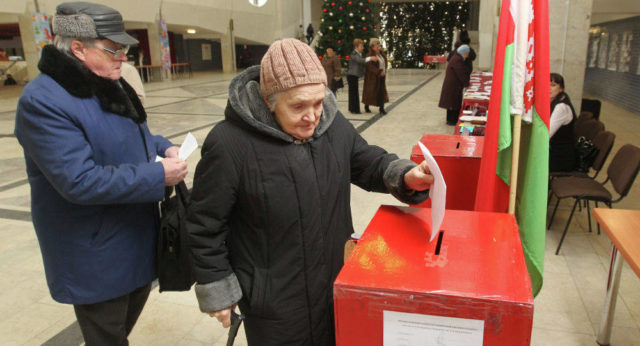 bielorusko si zvolilo nový parlament