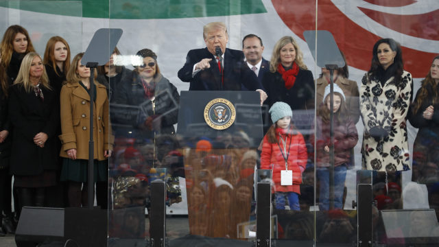 trump ako prvý americký prezident podporil pochod za život