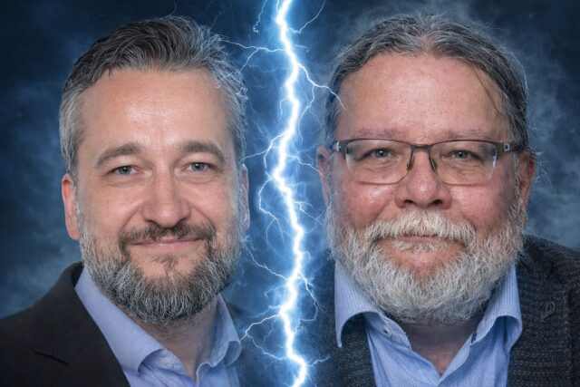 Ľuboš Blaha a Alexandr Vondra. ( Foto: Koláž )